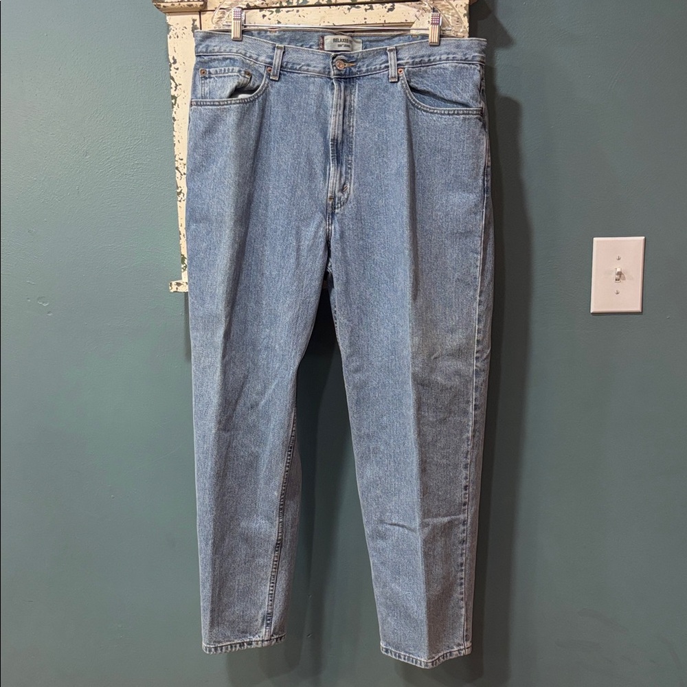 Levi's 550 Light Blue Straight Men's Jeans 40x30
